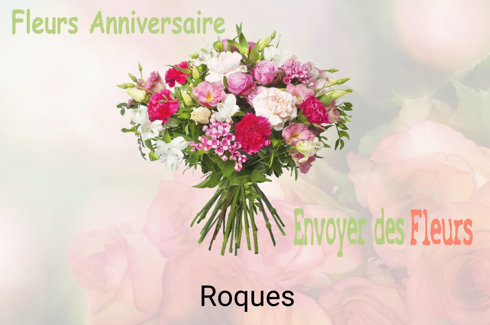 Bouquet de fleurs d’anniversaire livré à Roques